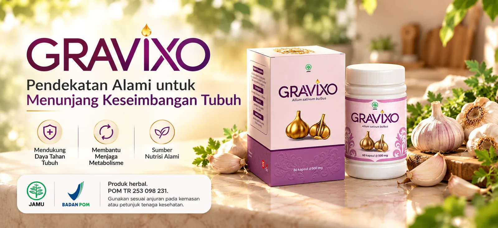 Gravixo – Pendekatan Alami untuk Menunjang Keseimbangan Tubuh